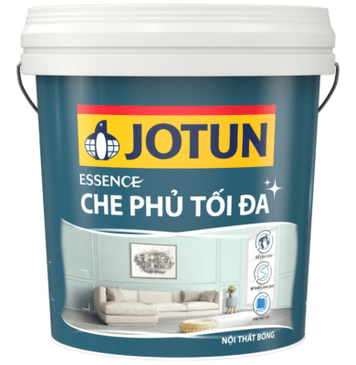 Sơn nội thất Jotun Essence Che phủ tối đa bóng 1L